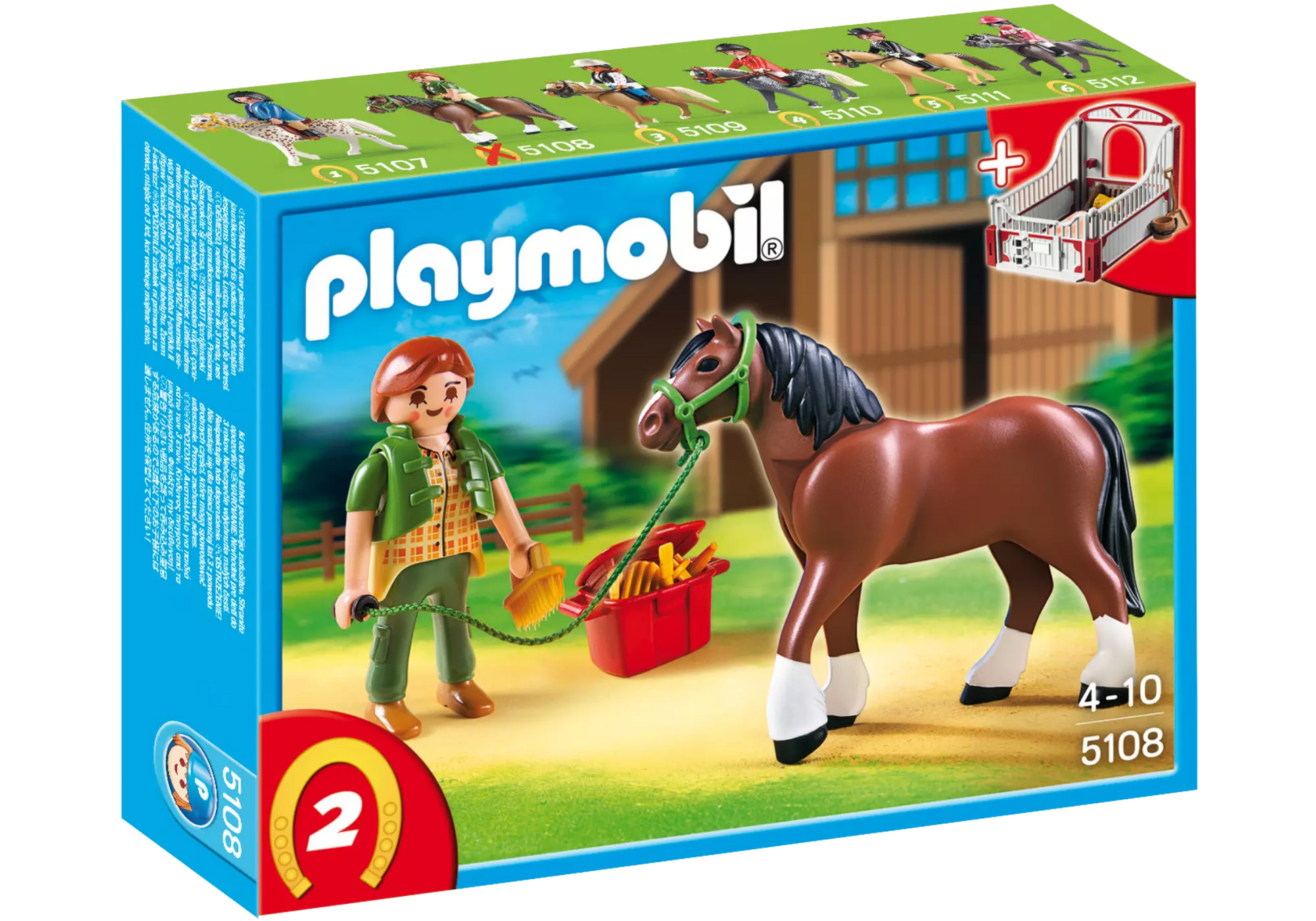 Playmobil 5108 Sammlerstück Sammelpferd 2 Shire Horse - plegobil