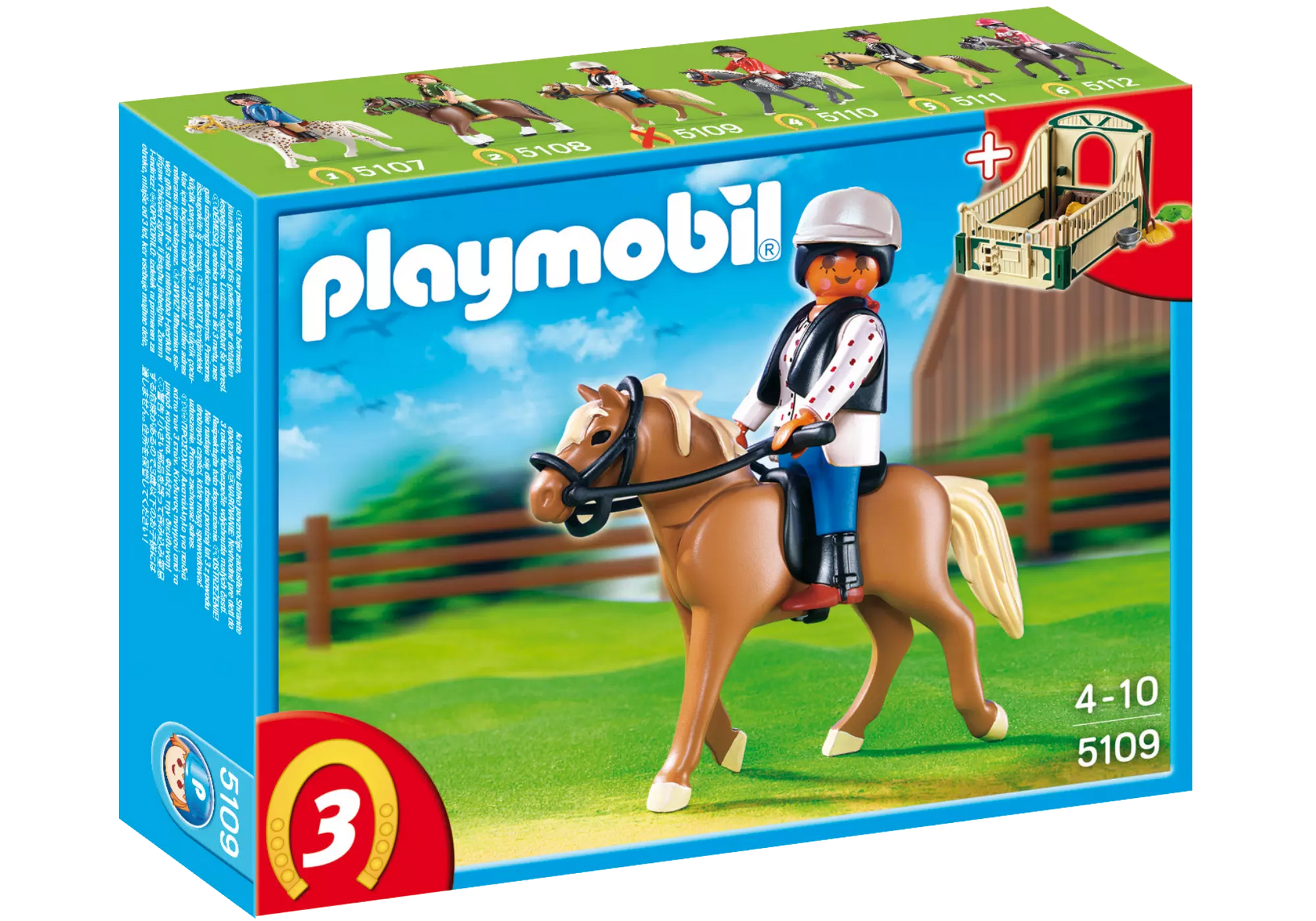 Playmobil 5109 Sammlerstück Sammelpferd 3 Haflinger - plegobil