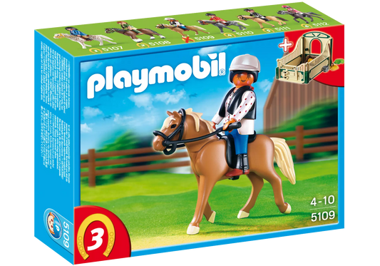 Playmobil 5109 Sammlerstück Sammelpferd 3 Haflinger - plegobil