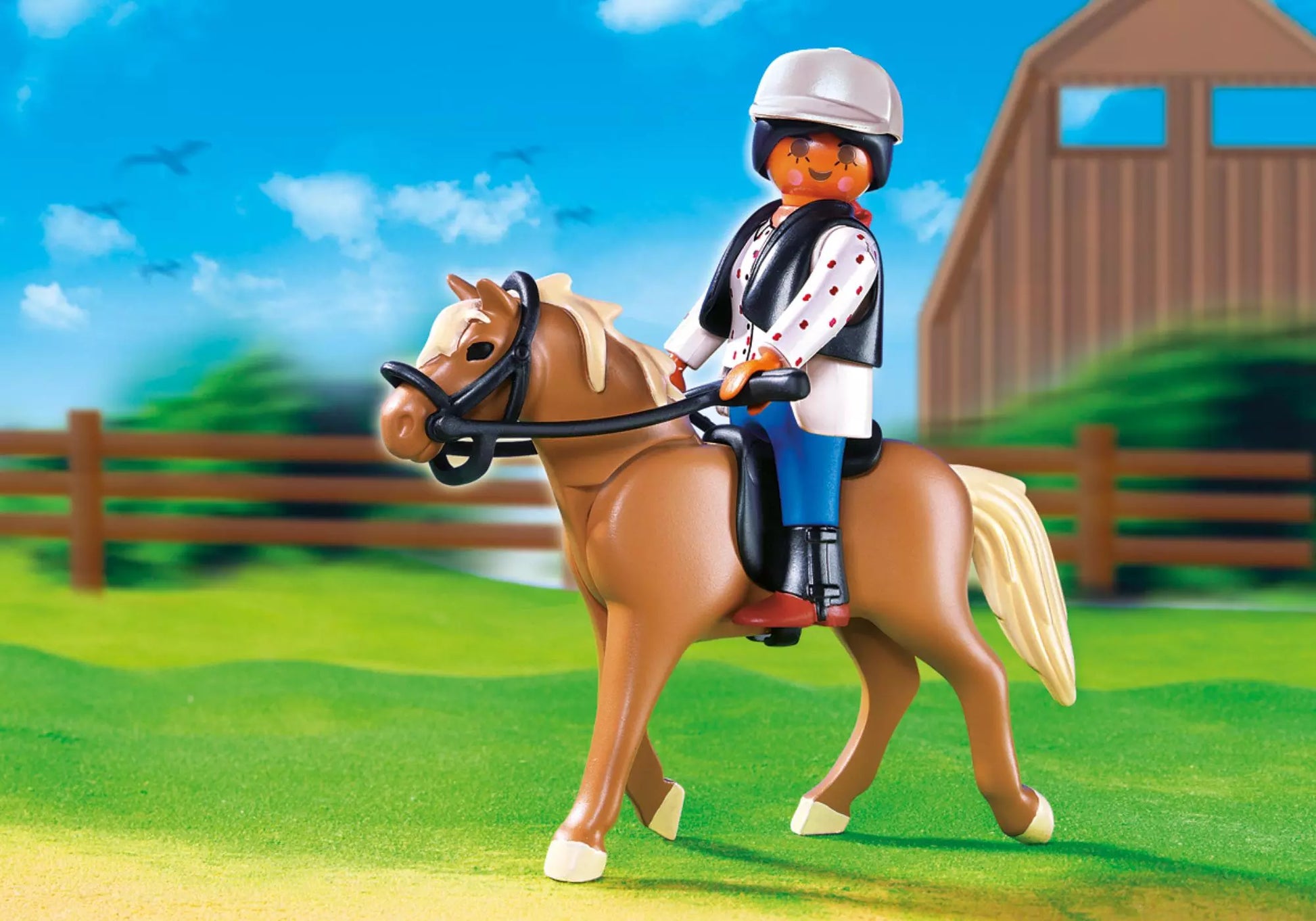 Playmobil 5109 Sammlerstück Sammelpferd 3 Haflinger - plegobil