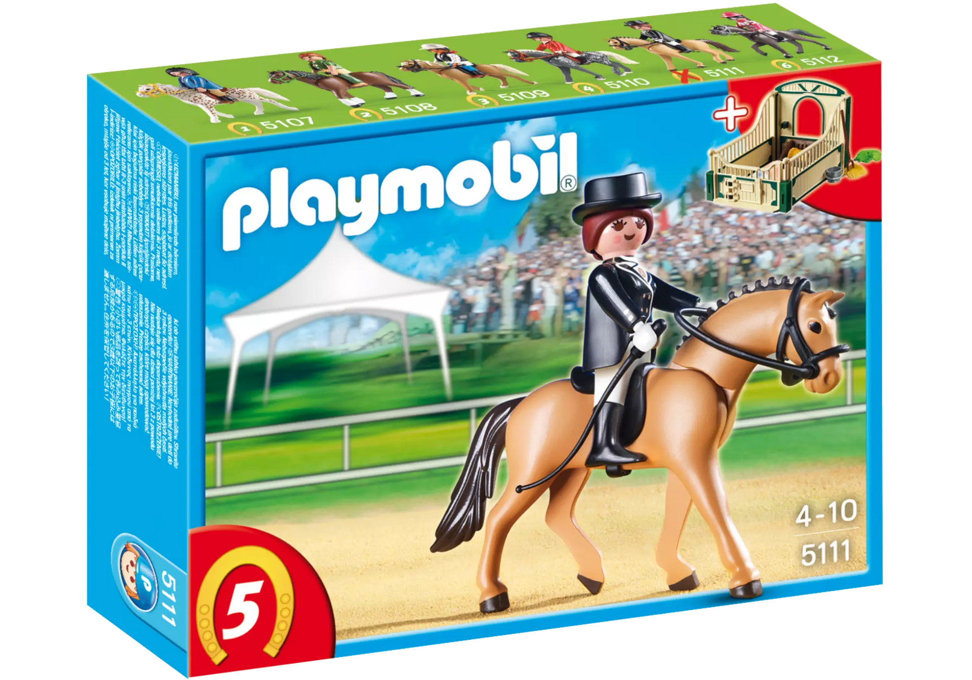 Playmobil 5111 Sammlerstück Sammelpferd 5 Deutsches Sportpferd - plegobil