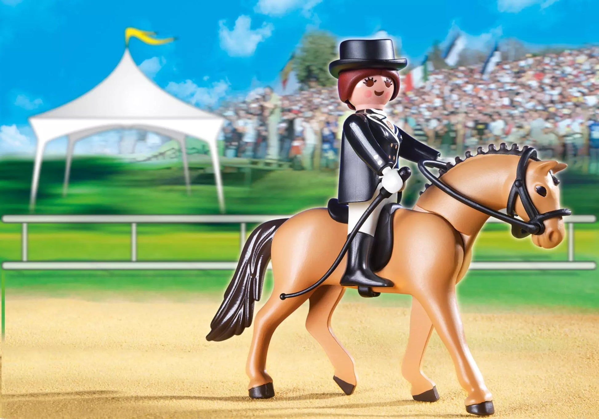 Playmobil 5111 Sammlerstück Sammelpferd 5 Deutsches Sportpferd - plegobil