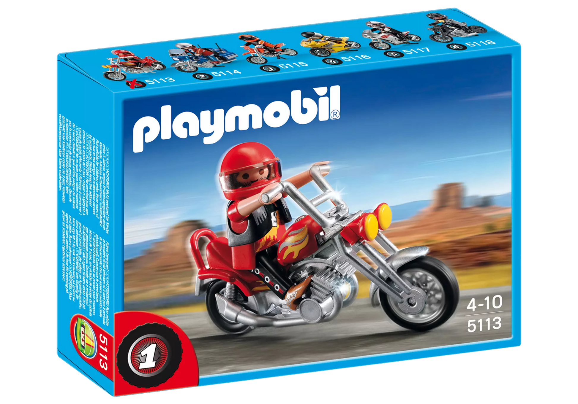 Playmobil 5113 Sammlerstück Sammelbike 1 Chopper - plegobil