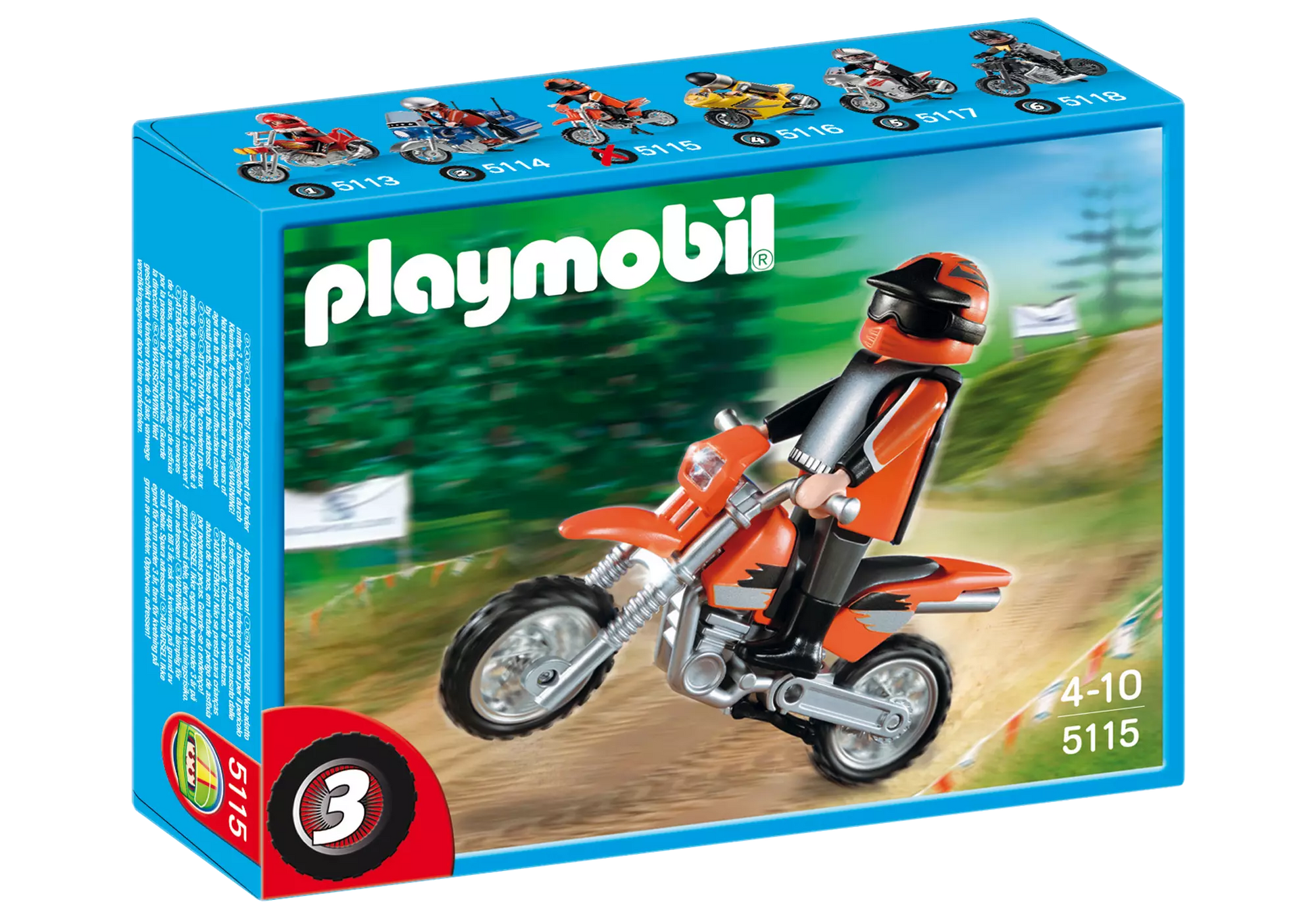 Playmobil 5115 Sammlerstück Sammelbike 3 Enduro - plegobil