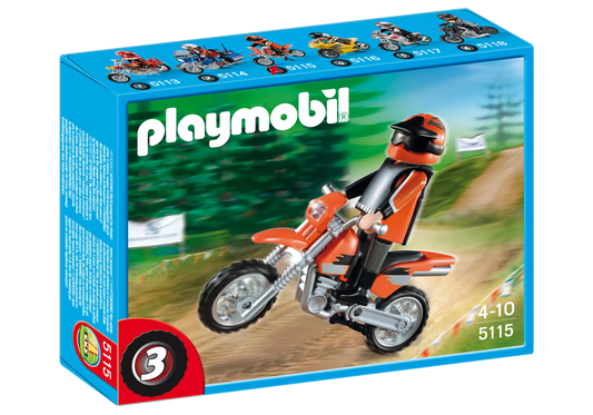 Playmobil 5115 Sammlerstück Sammelbike 3 Enduro - plegobil