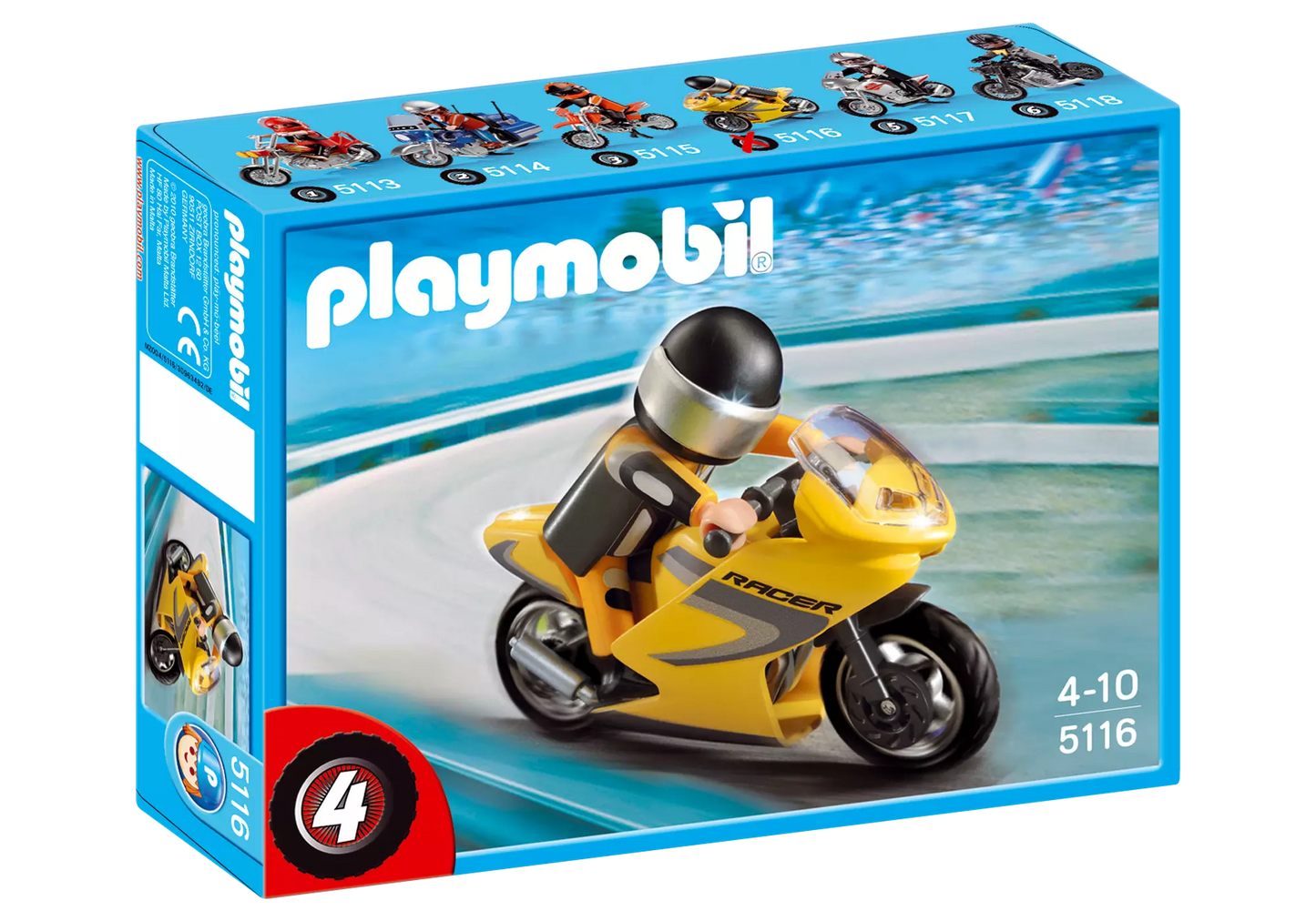 Playmobil 5116 Sammlerstück Sammelbike 4 Supersportler - plegobil