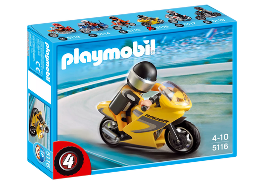 Playmobil 5116 Sammlerstück Sammelbike 4 Supersportler - plegobil