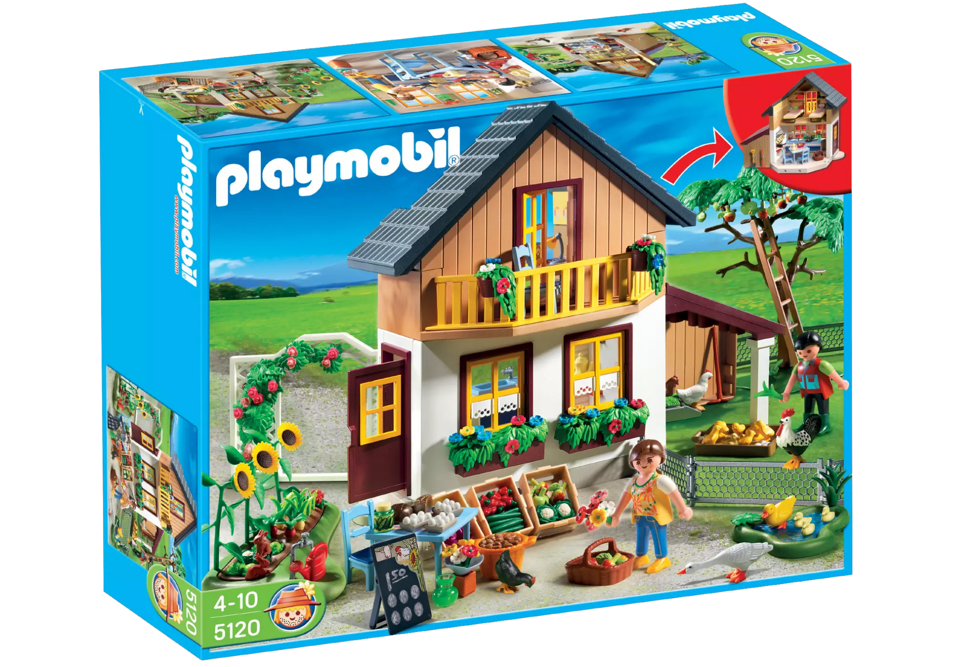 Playmobil 5120 Sammlerstück Bauernhaus mit Hofladen - plegobil