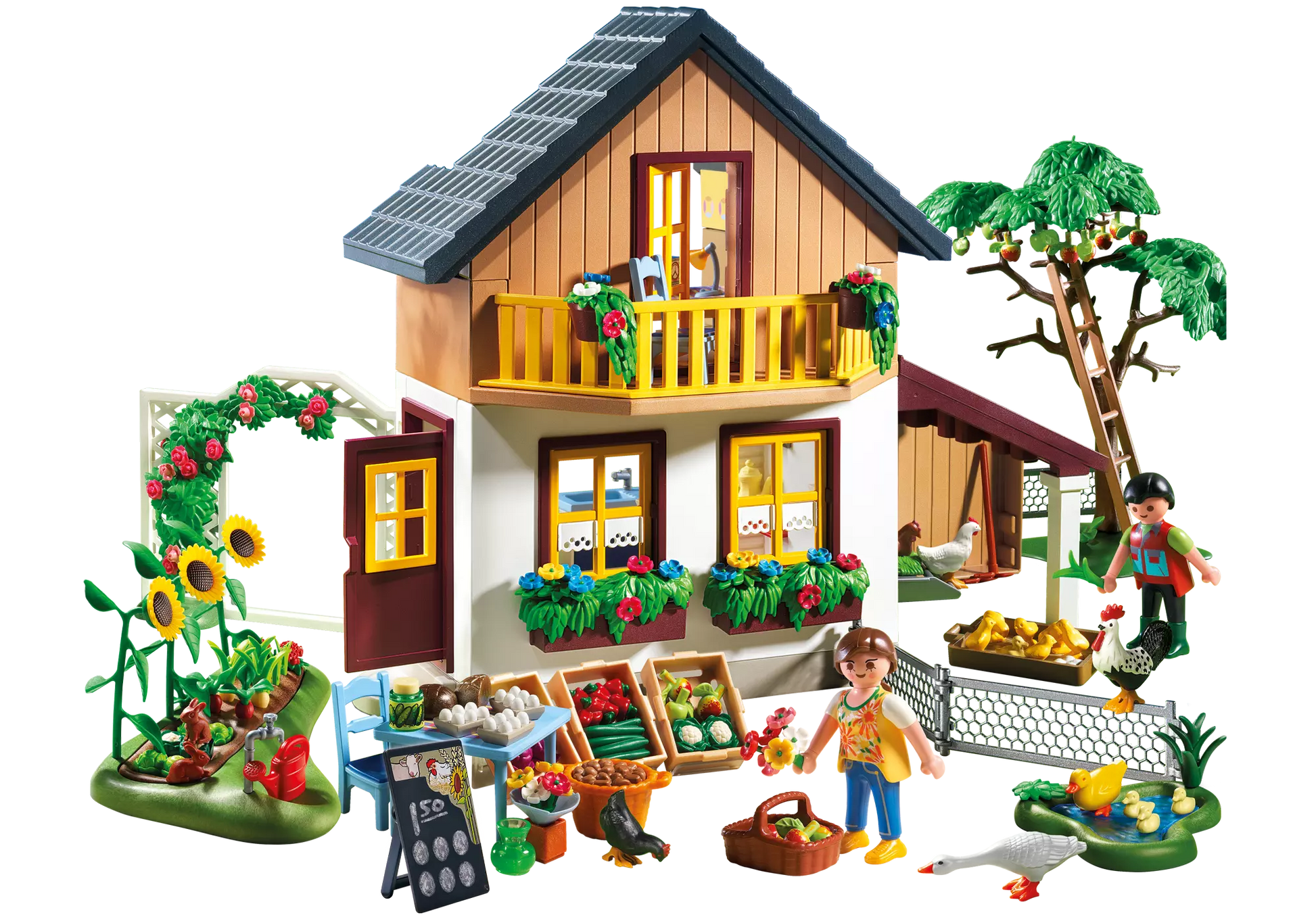 Playmobil 5120 Sammlerstück Bauernhaus mit Hofladen - plegobil