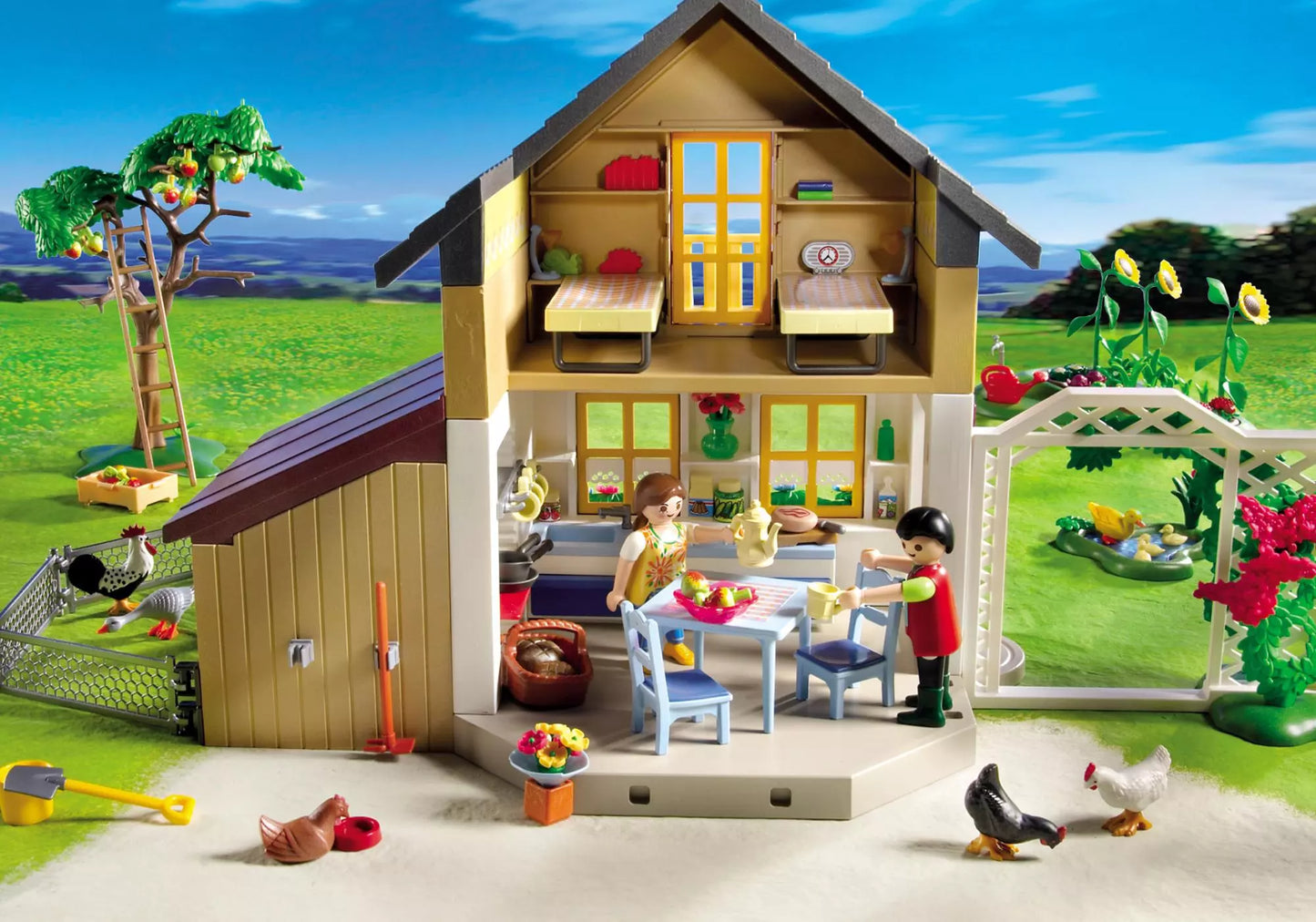 Playmobil 5120 Sammlerstück Bauernhaus mit Hofladen - plegobil