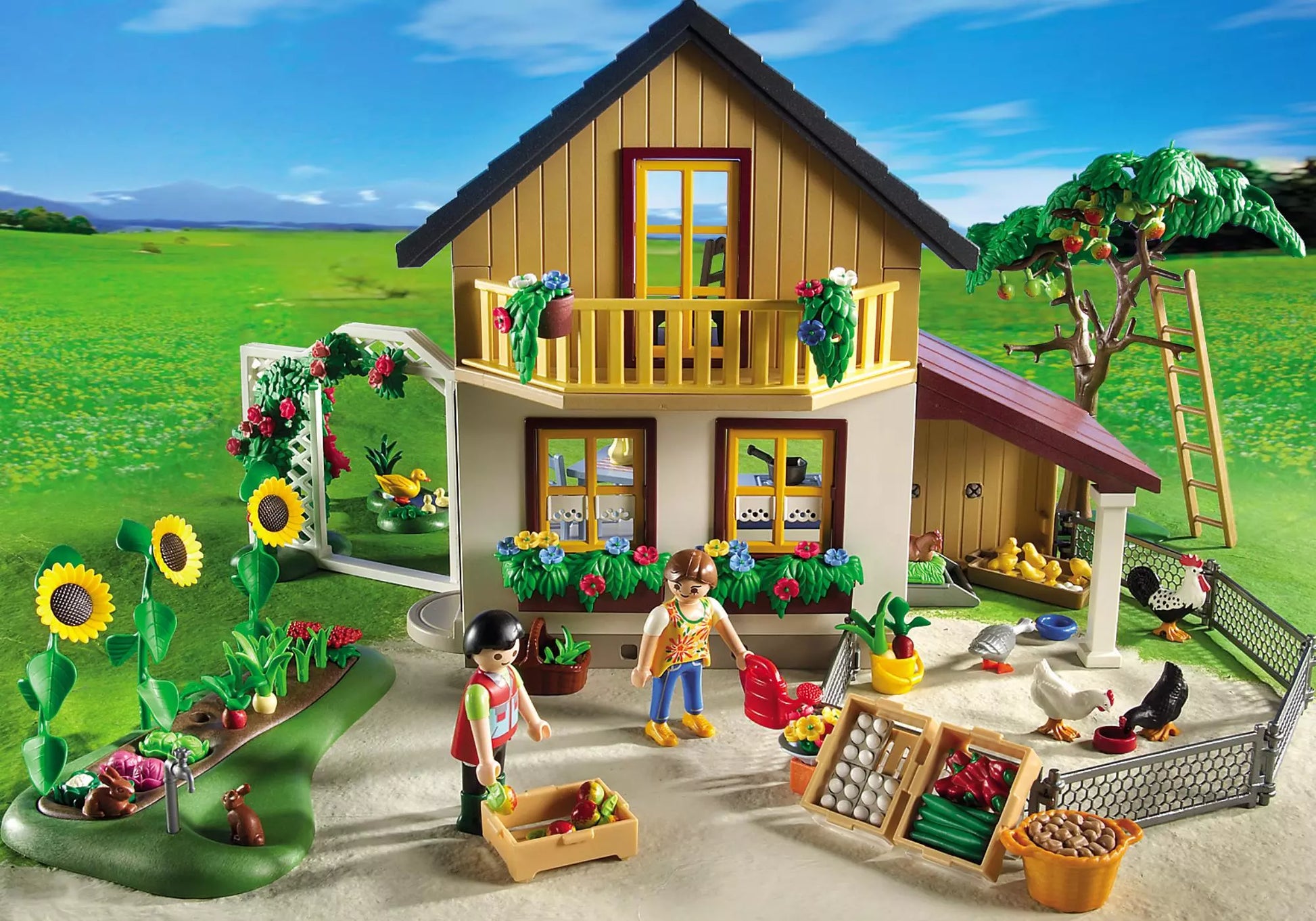 Playmobil 5120 Sammlerstück Bauernhaus mit Hofladen - plegobil