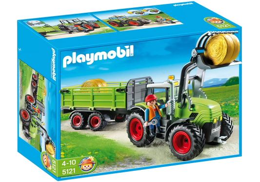 Playmobil 5121 Sammlerstück Country Riesen-Traktor mit Anhänger - plegobil