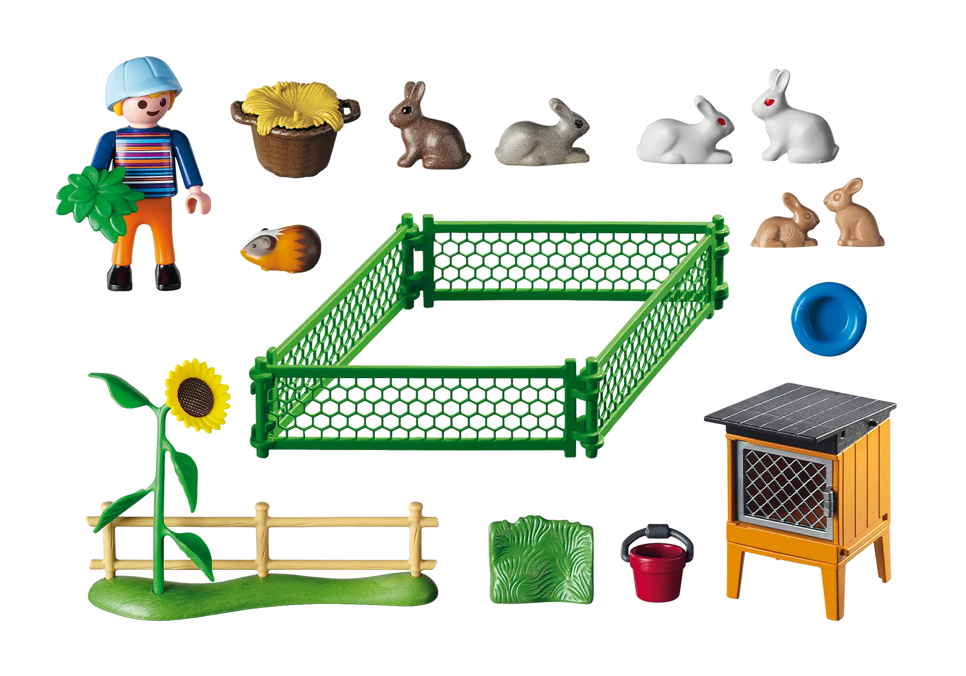 Playmobil 5123 Sammlerstück Country Häschen Gehege - plegobil