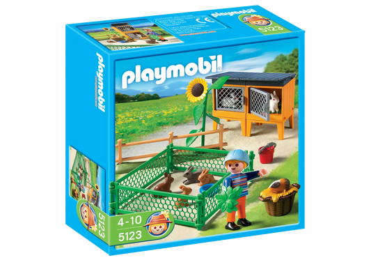 Playmobil 5123 Sammlerstück Country Häschen Gehege - plegobil