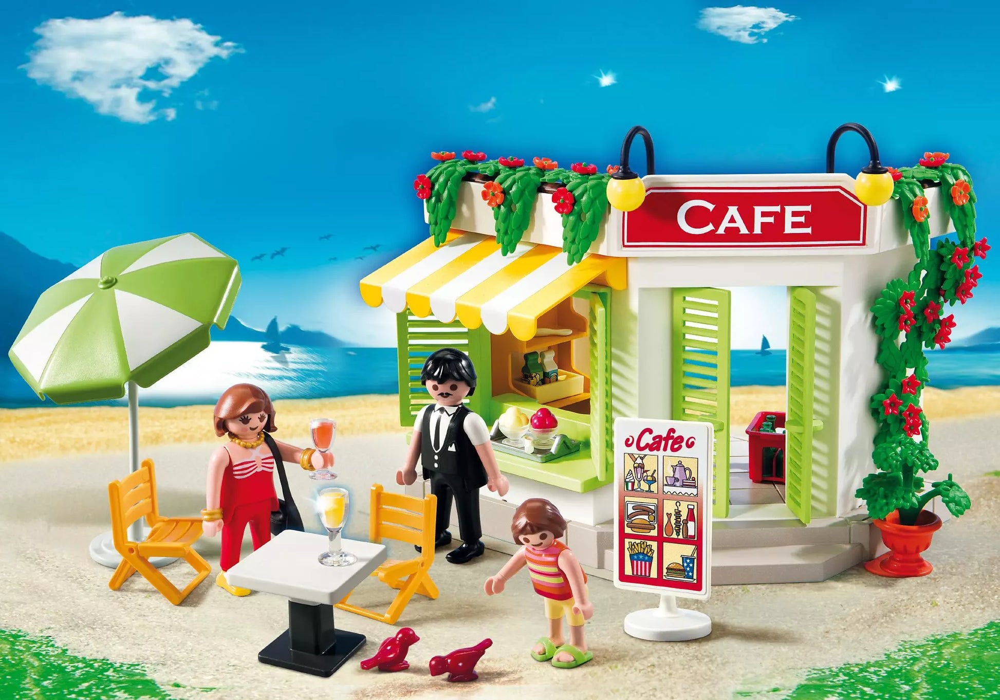 Playmobil 5129 Sammlerstück Summer Fun Hafen-Café - plegobil