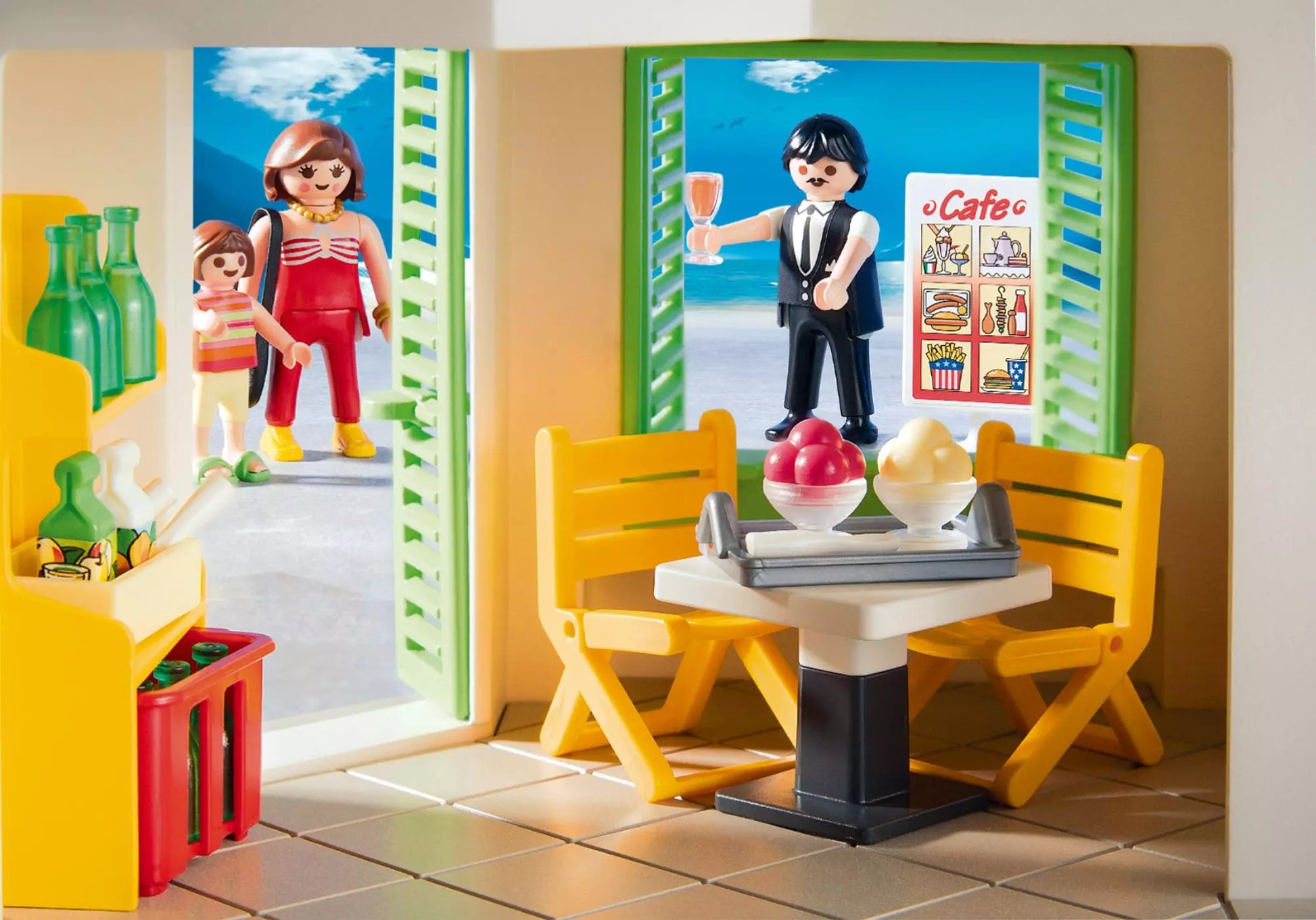 Playmobil 5129 Sammlerstück Summer Fun Hafen-Café - plegobil