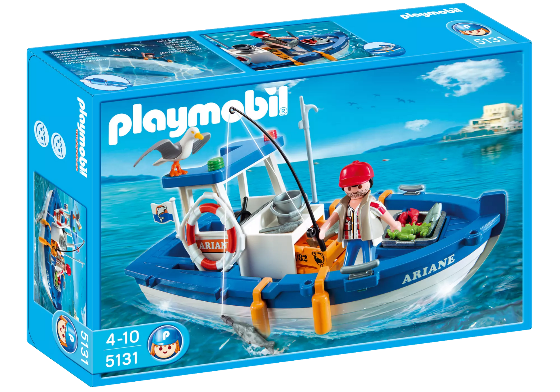 Playmobil 5131 Fischkutter - plegobil