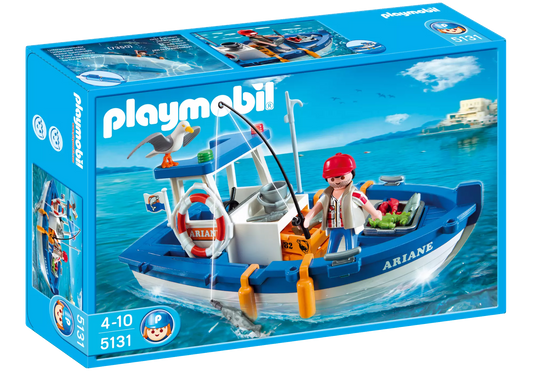 Playmobil 5131 Fischkutter - plegobil