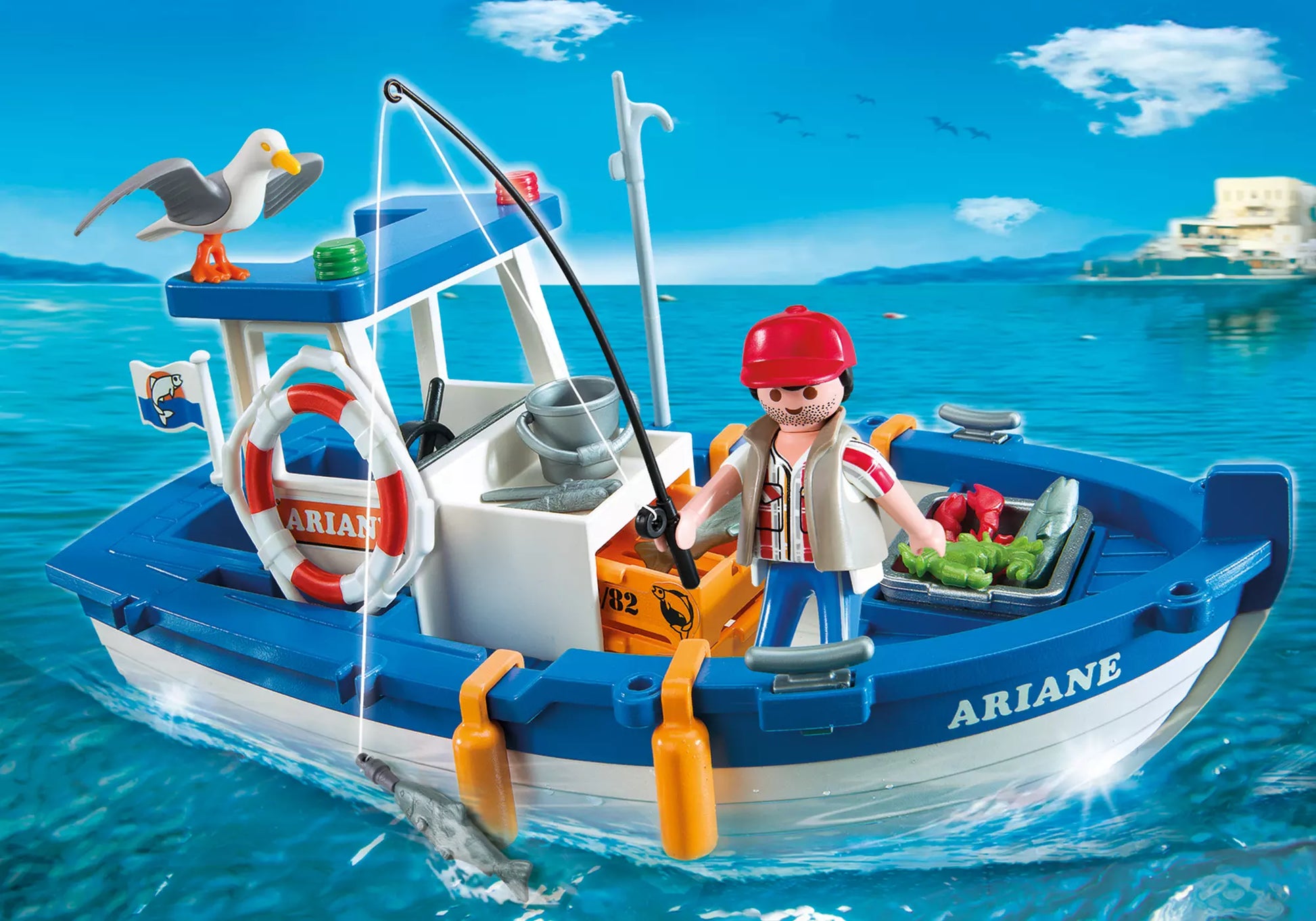 Playmobil 5131 Fischkutter - plegobil