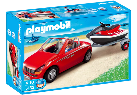 Playmobil 5133 Sammlerstück Summer Fun Roadster mit Jetski - plegobil