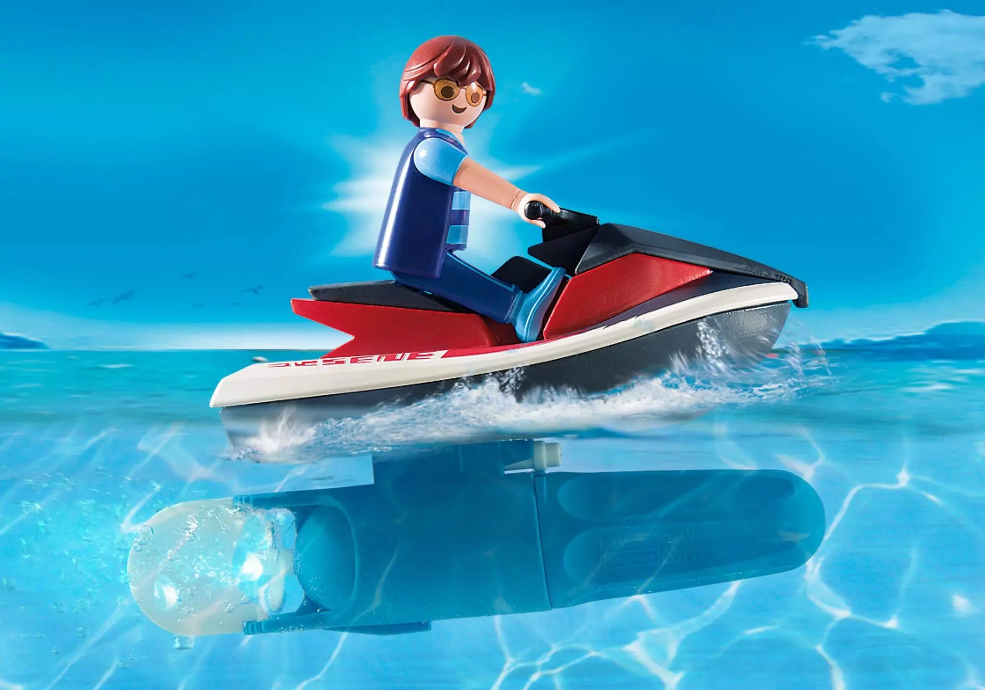 Playmobil 5133 Sammlerstück Summer Fun Roadster mit Jetski - plegobil