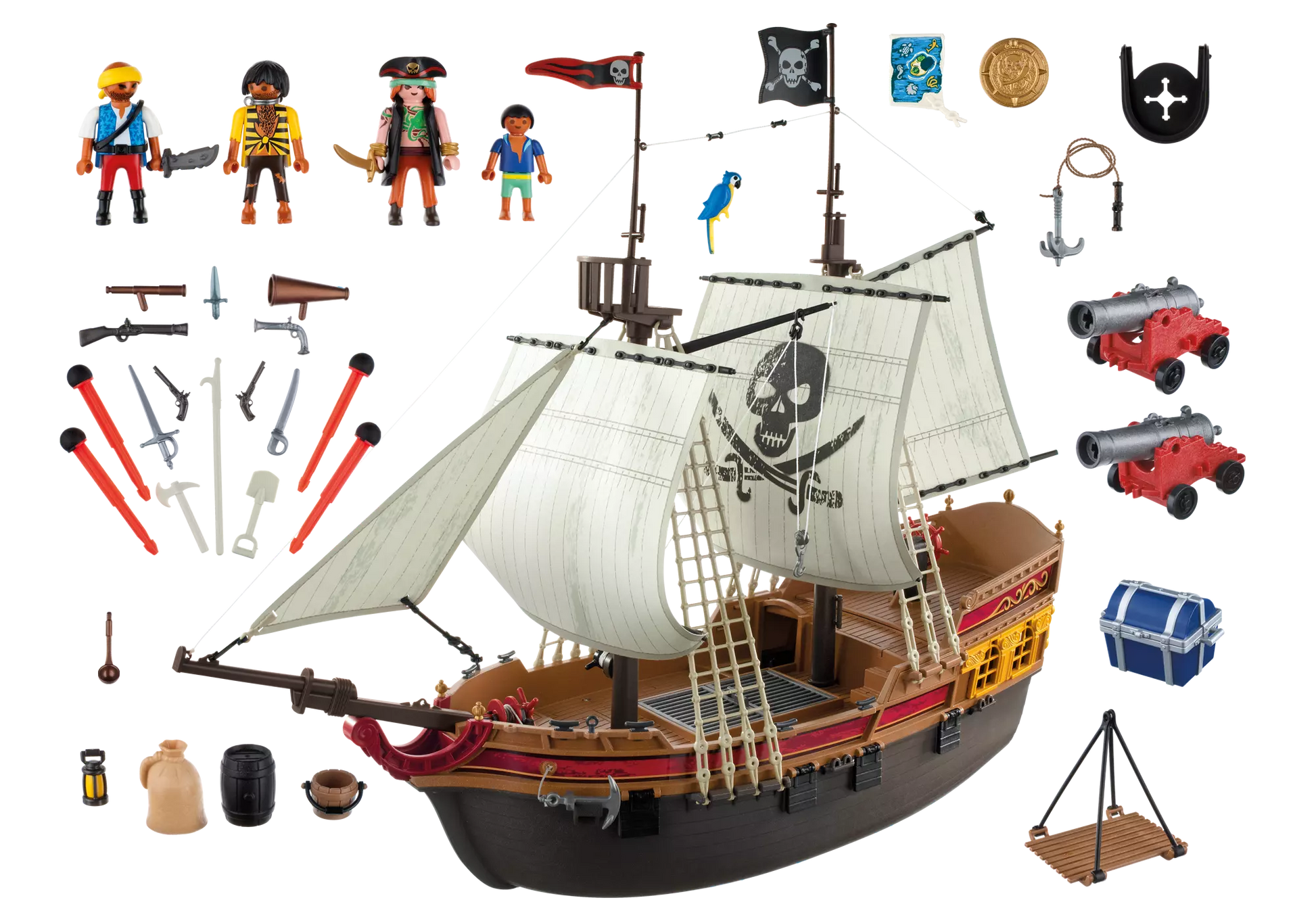 Playmobil 5135 Sammlerstück Pirates Piraten-Beuteschiff - plegobil