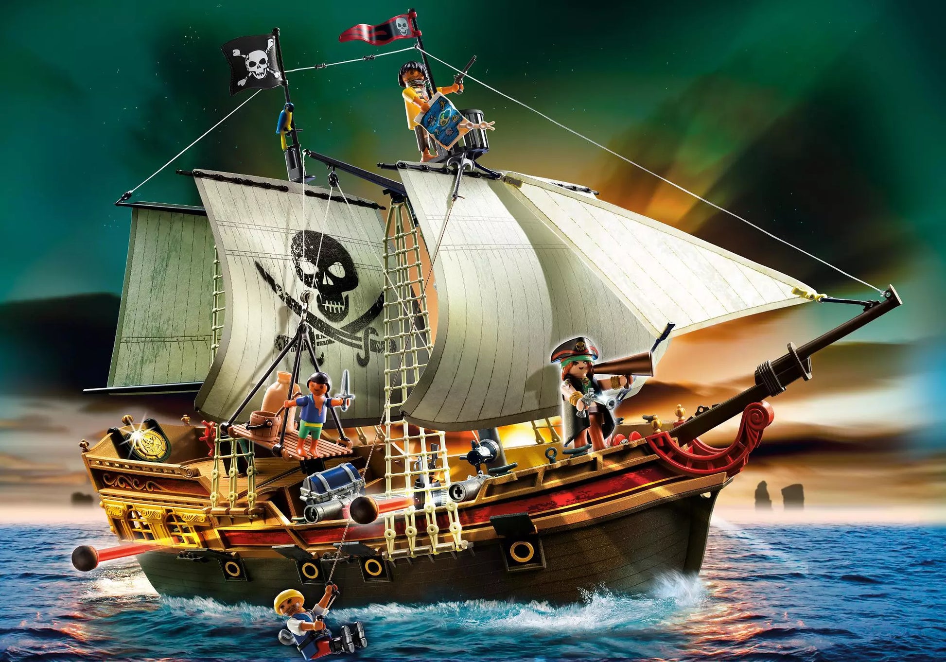 Playmobil 5135 Sammlerstück Pirates Piraten-Beuteschiff - plegobil