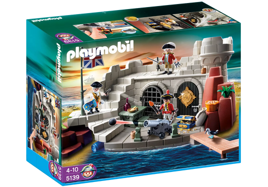 Playmobil 5139 Sammlerstück Pirates Soldatenfestung mit Schatzverlies - plegobil