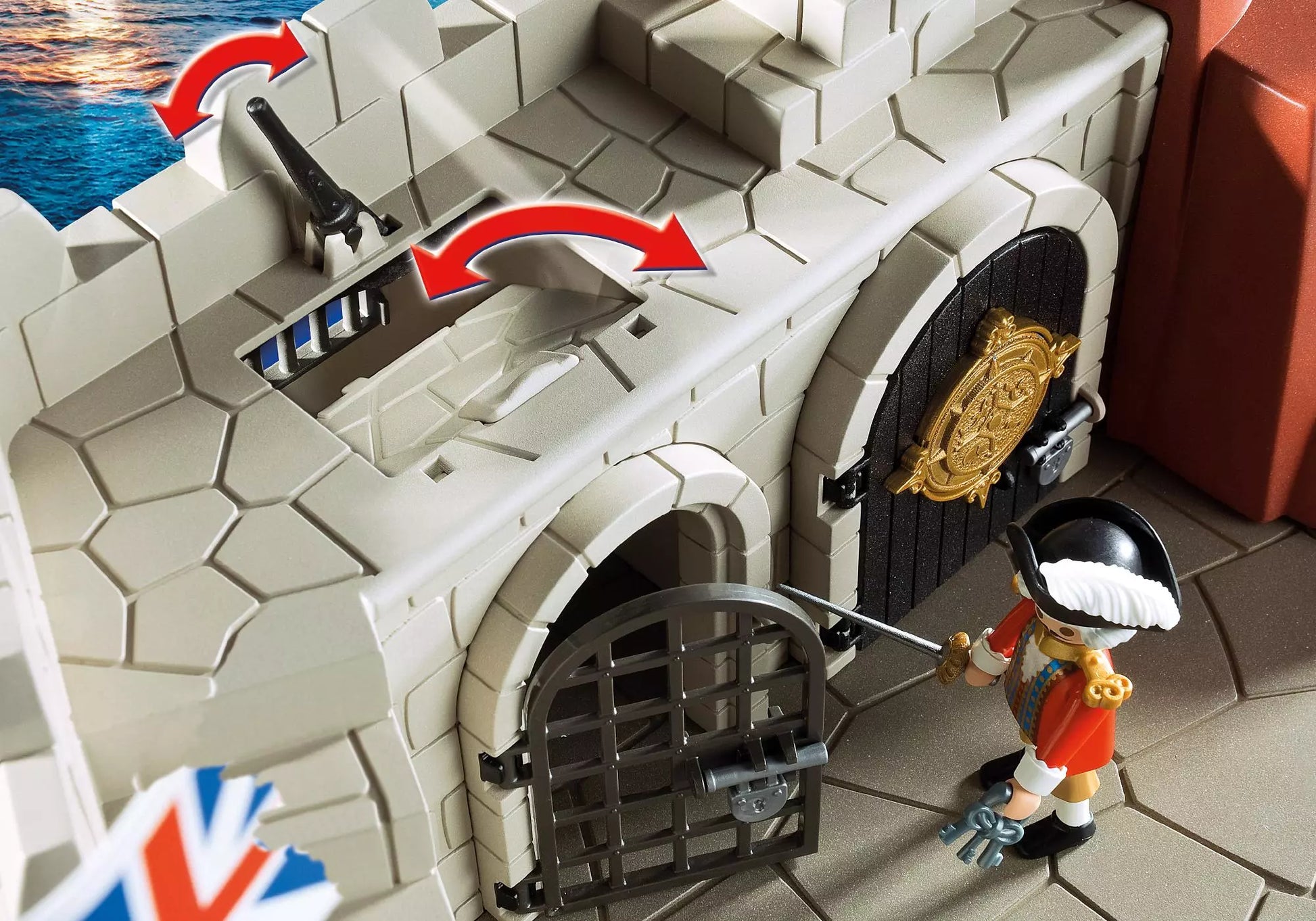 Playmobil 5139 Sammlerstück Pirates Soldatenfestung mit Schatzverlies - plegobil