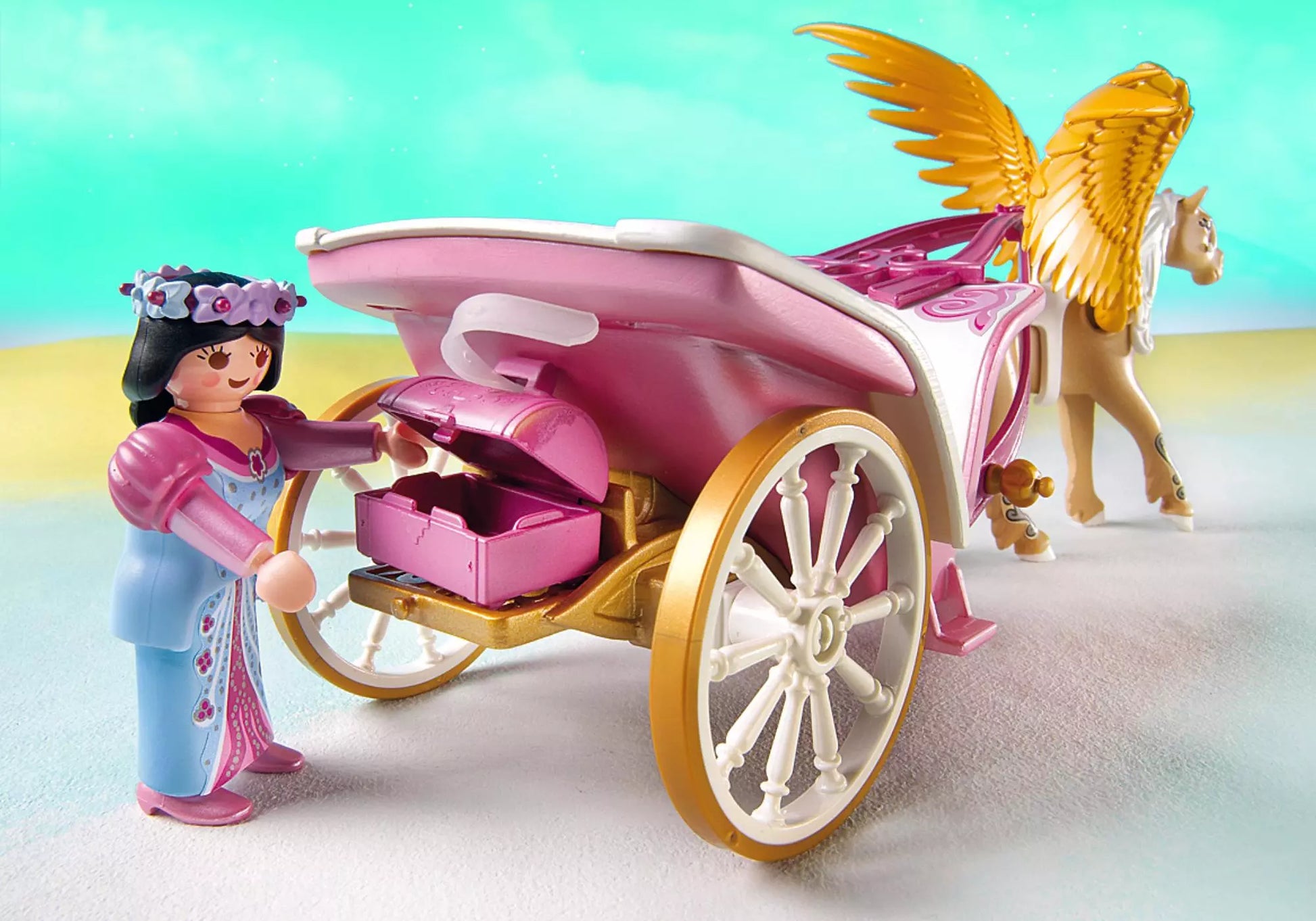 Playmobil 5143 Sammlerstück Pegasuskutsche - plegobil