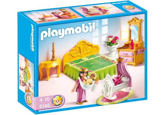 Playmobil 5146 Sammlerstück Princess Schlafgemach mit Babywiege - plegobil