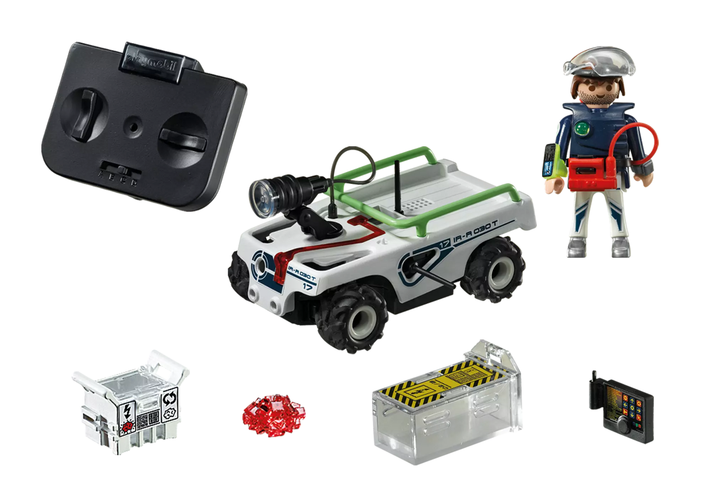 Playmobil 5151 Sammlerstück Future Planet Explorer mit K.O.-Leuchtkanone - plegobil