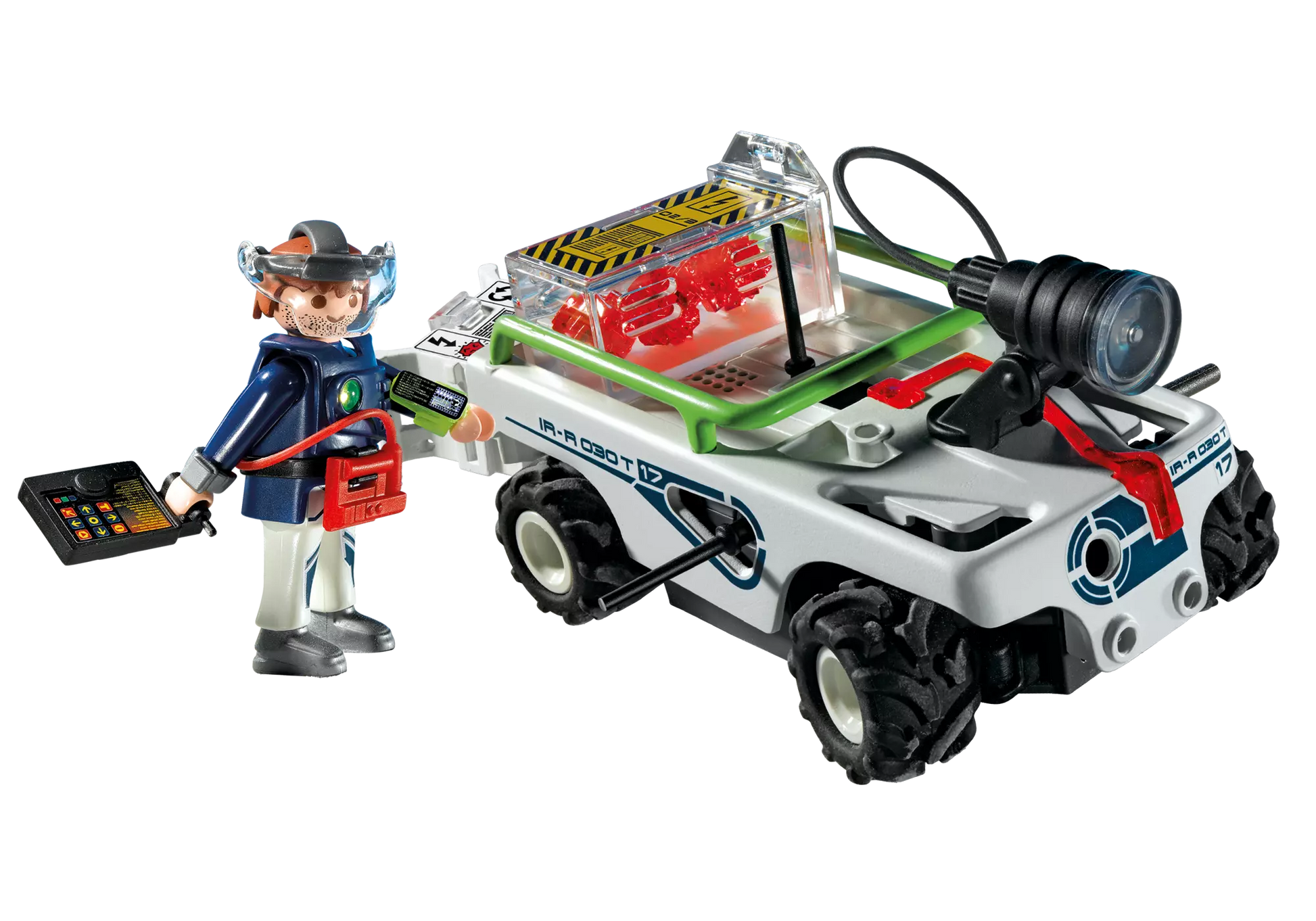 Playmobil 5151 Sammlerstück Future Planet Explorer mit K.O.-Leuchtkanone - plegobil