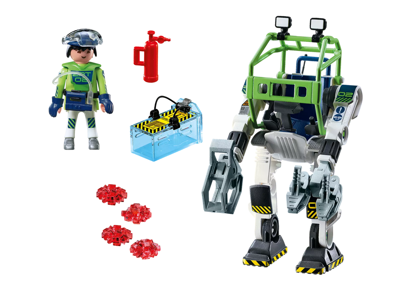 Playmobil 5152 Sammlerstück Future Planet E-Rangers Collectobot - plegobil