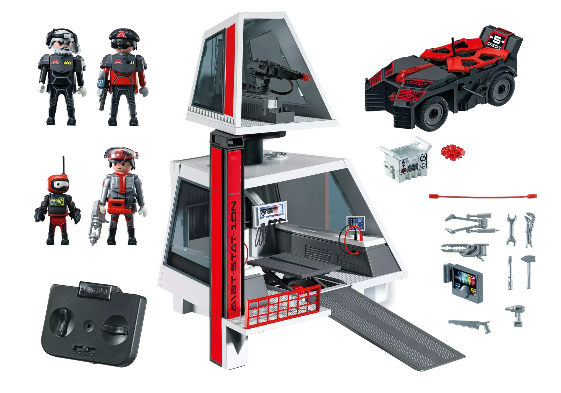 Playmobil 5153 Sammlerstück Future Planet Darksters Tower Station - plegobil
