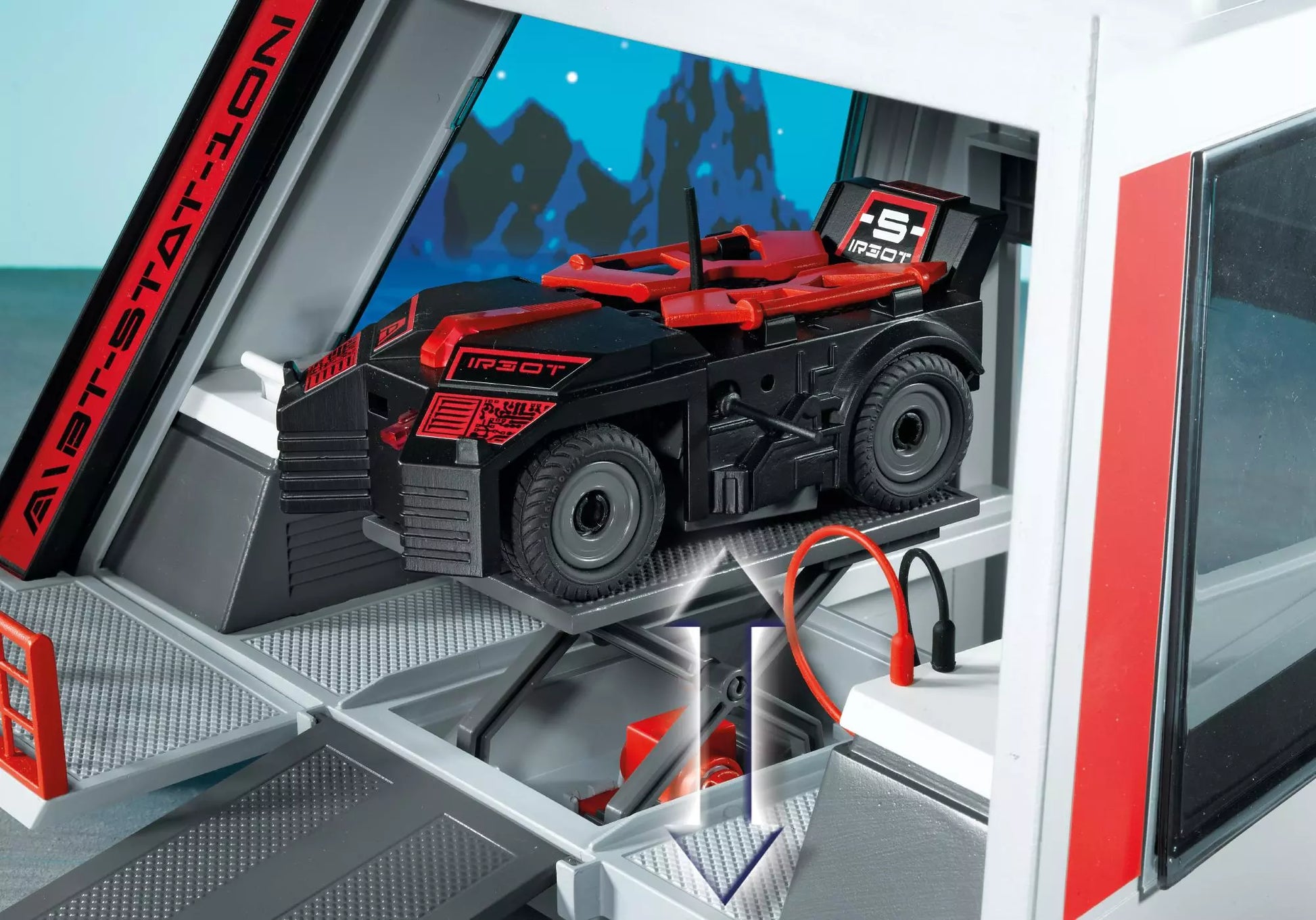 Playmobil 5153 Sammlerstück Future Planet Darksters Tower Station - plegobil