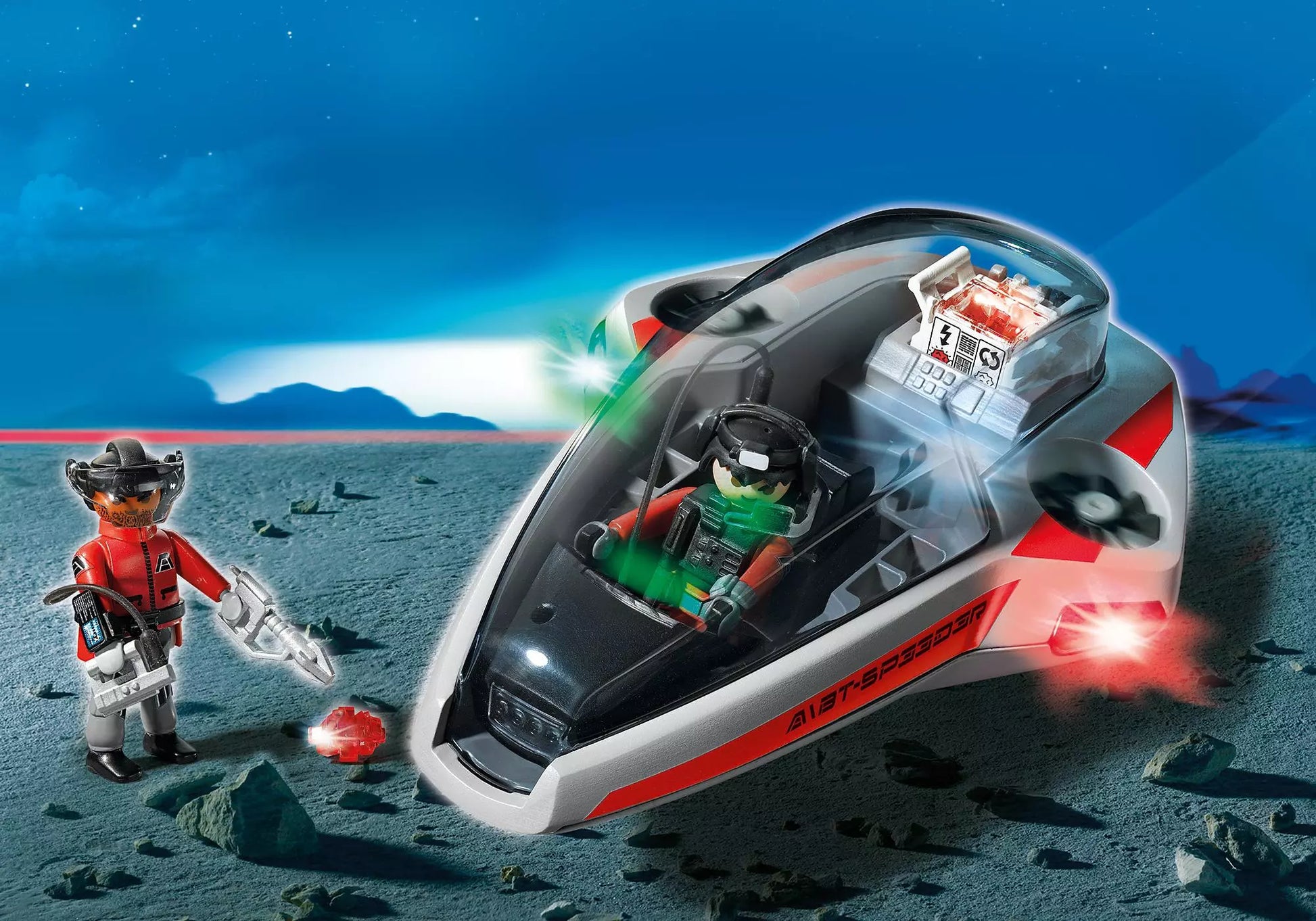Playmobil 5155 Sammlerstück Future Planet Darksters Speed Glider - plegobil