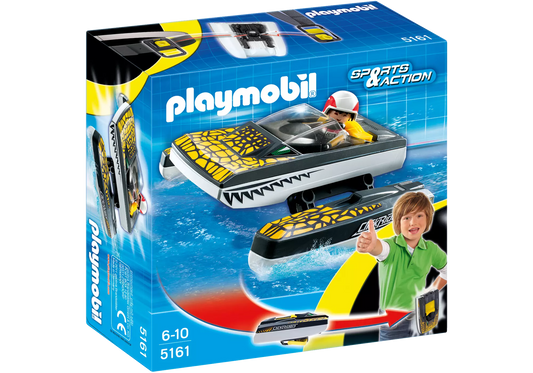 Playmobil 5161 Sammlerstück Sports & Action Click & Go Croc Speeder - plegobil