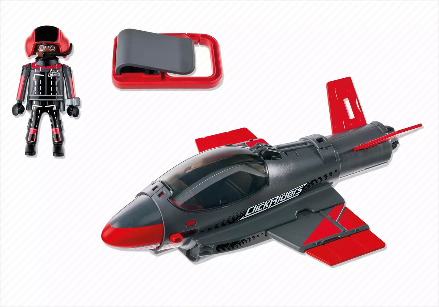 Playmobil 5162 Sammlerstück Sports & Action Click & Go Shark Jet - plegobil