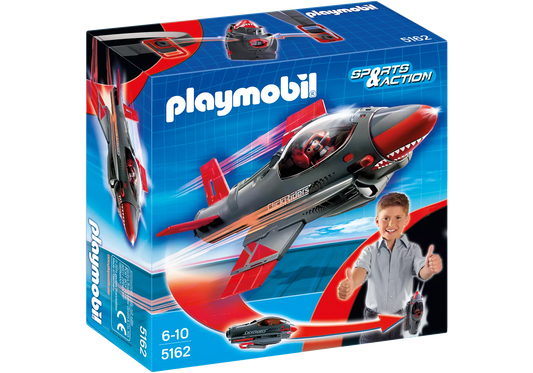Playmobil 5162 Sammlerstück Sports & Action Click & Go Shark Jet - plegobil