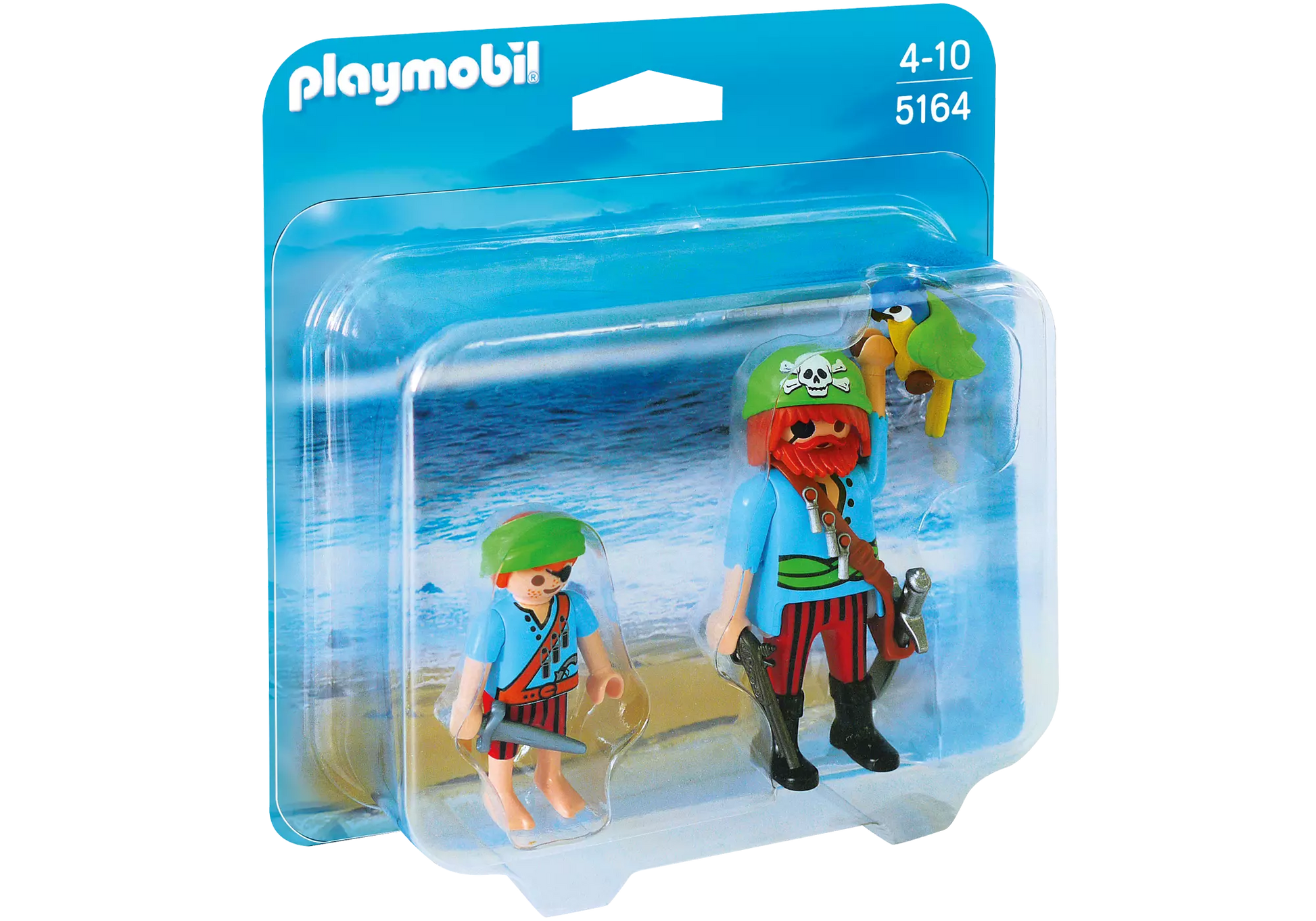 Playmobil 5164 Pirates DuoPack Großer und Kleiner Pirat - plegobil
