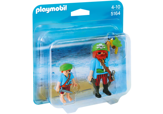 Playmobil 5164 Pirates DuoPack Großer und Kleiner Pirat - plegobil
