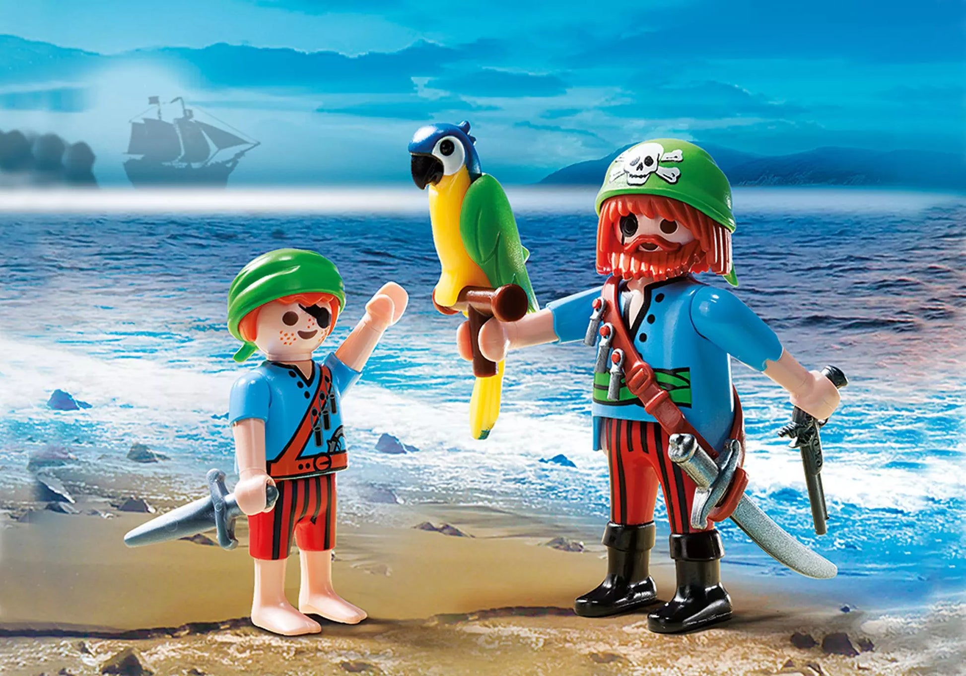 Playmobil 5164 Pirates DuoPack Großer und Kleiner Pirat - plegobil