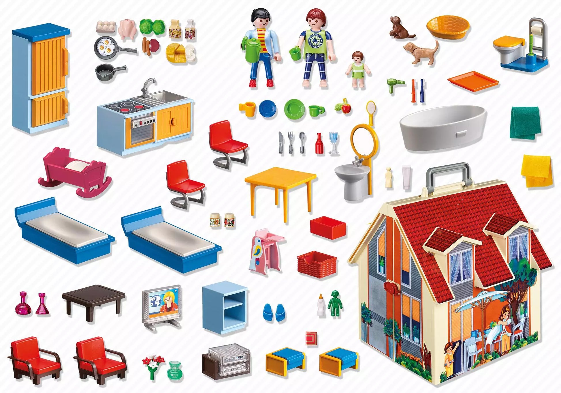 Playmobil 5167 Sammlerstück Mitnehm Puppenhaus - plegobil