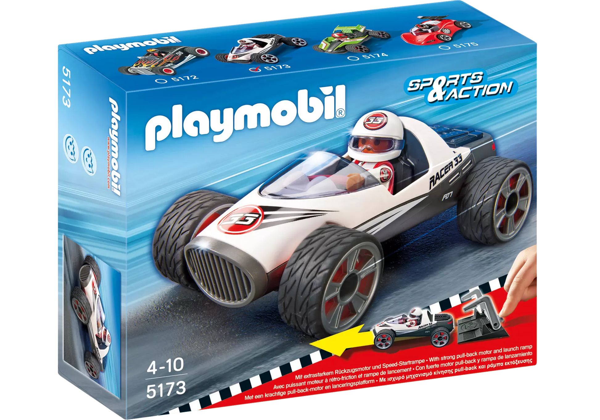 Playmobil 5173 Sports & Action Rocket Racer - plegobil
