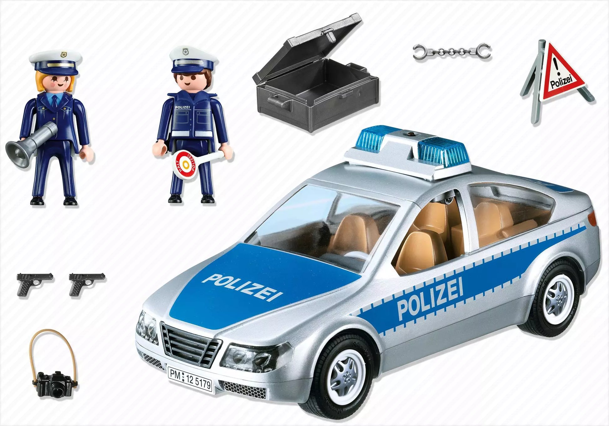 Playmobil 5179 Sammlerstück City Action Polizeifahrzeug mit Blinklicht - plegobil