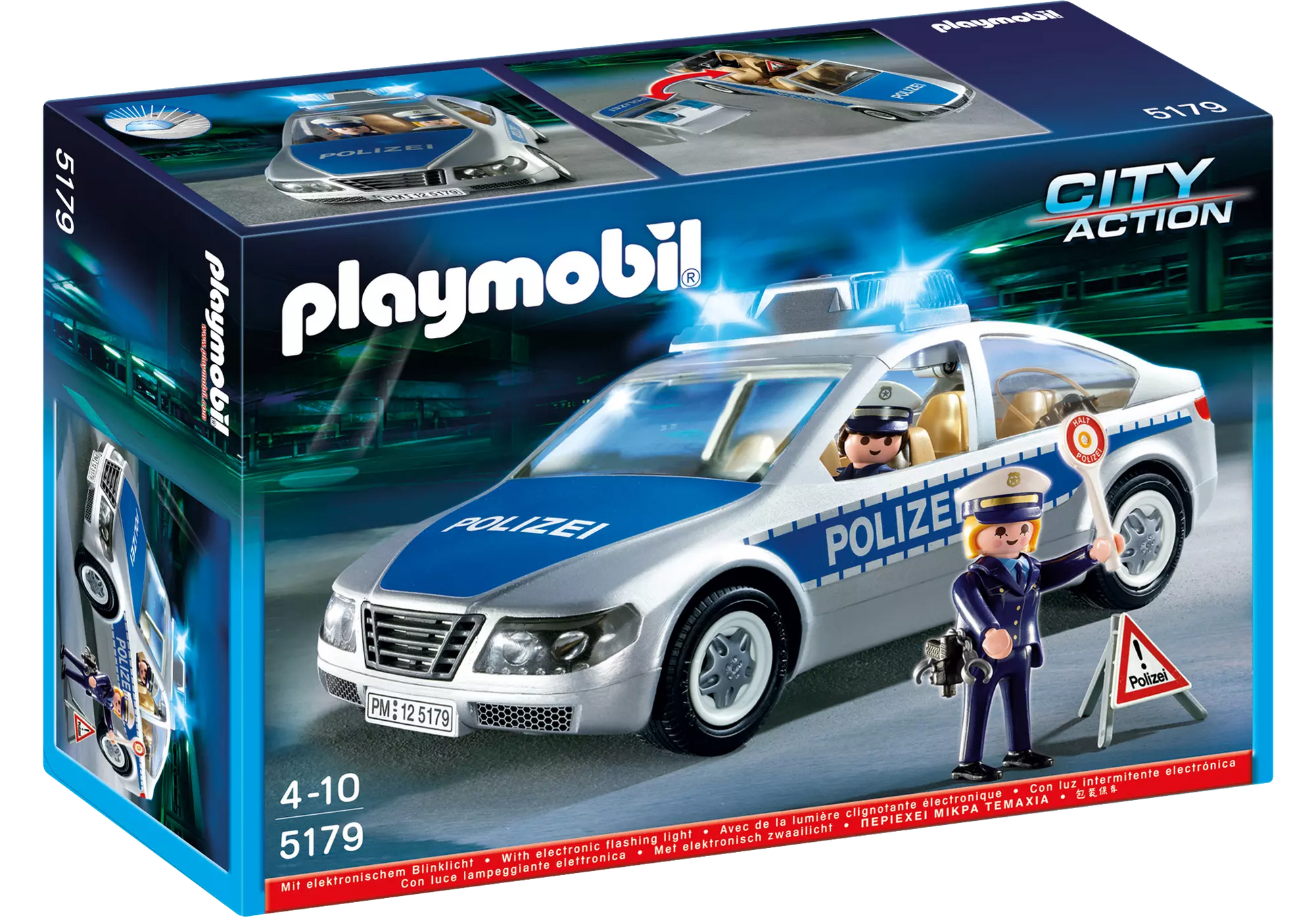 Playmobil 5179 Sammlerstück City Action Polizeifahrzeug mit Blinklicht - plegobil