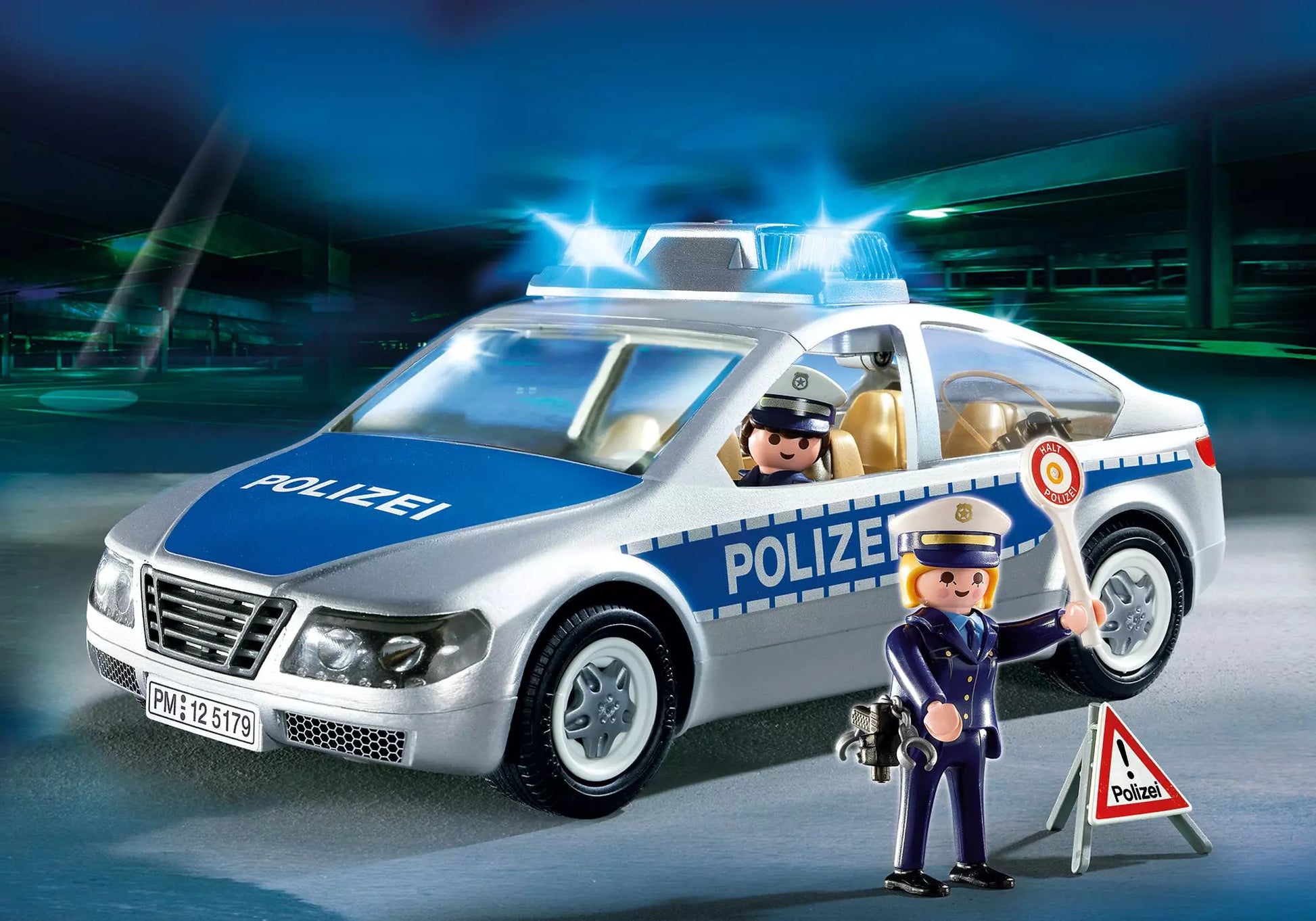 Playmobil 5179 Sammlerstück City Action Polizeifahrzeug mit Blinklicht - plegobil