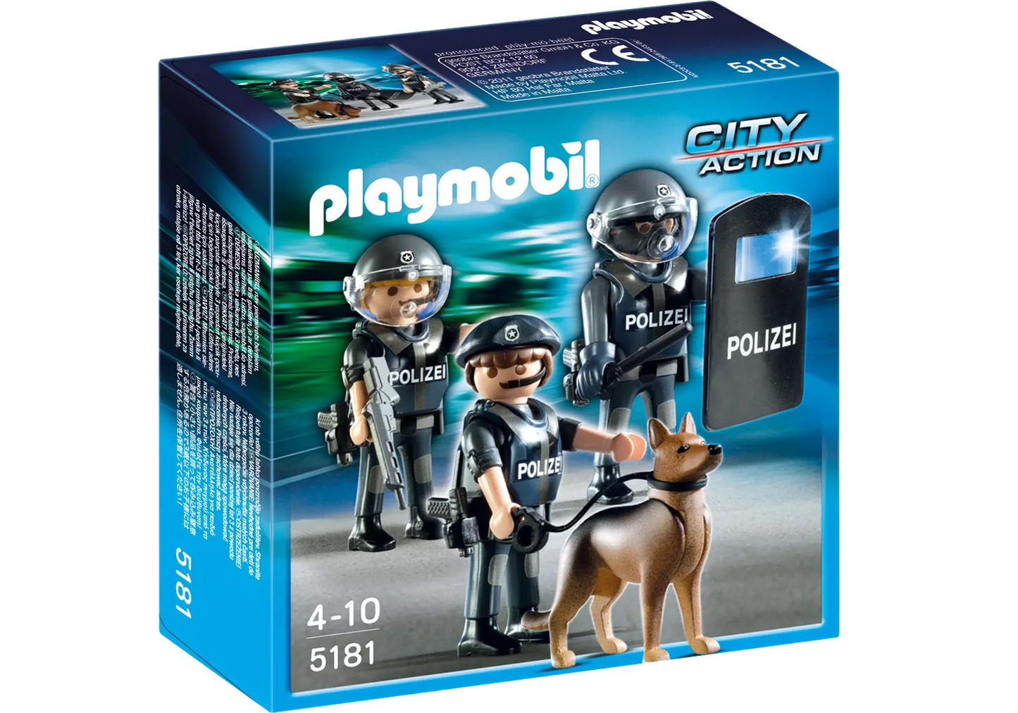 Playmobil 5181 Sammlerstück City Action Spezialeinheit - plegobil