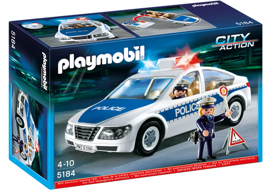 Playmobil 5184 City Action Polizeifahrzeug mit Blinklicht - plegobil